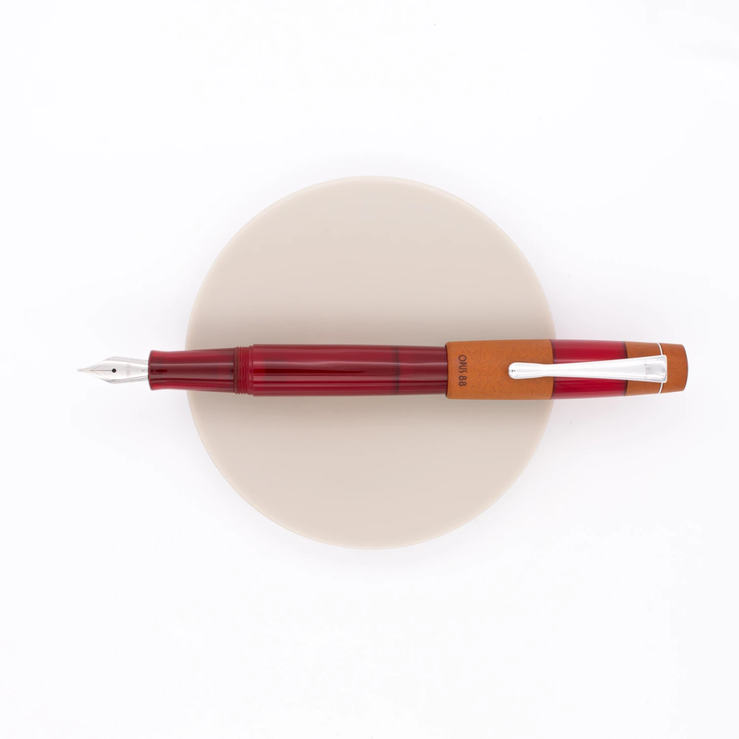 Opus 88 Koloro Penna Stilografica Rossa 2 Opus 88 Koloro Penna Stilografica Rossa - immagine 2