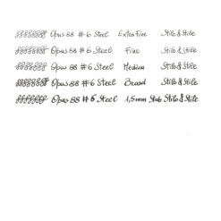 Opus 88 Premium Shell Penna Stilografica Stripe -Stilo Stile Negozio opus 88 premium shell penna stilografica stripe 5