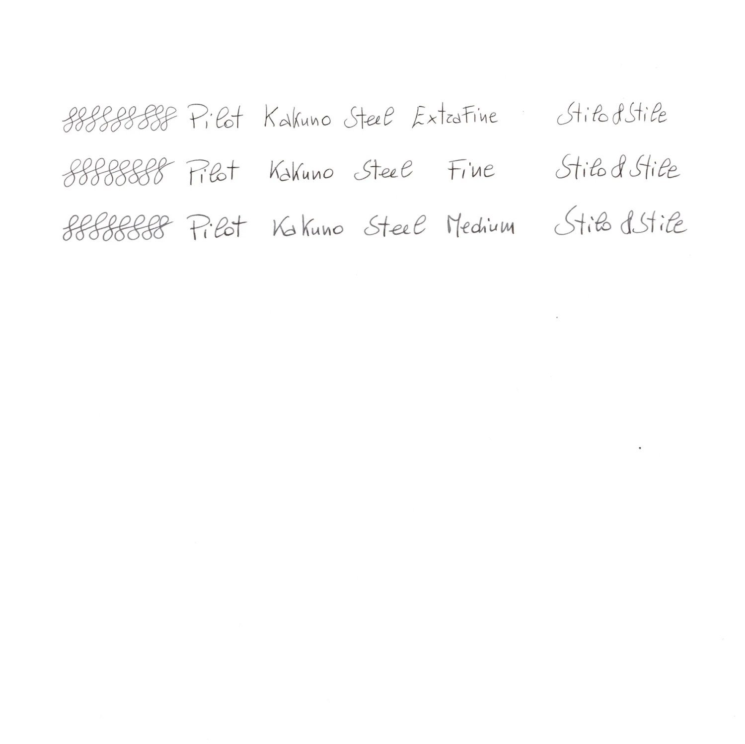 Pilot Kakuno Penna Stilografica Blu 5 Pilot Kakuno Penna Stilografica Blu - immagine 5