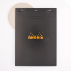 Rhodia Blocco N°18 A4 Quadretti Nero