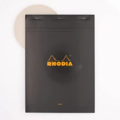 Rhodia Blocco N°18 A4 Righe Nero