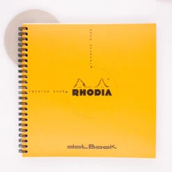 Rhodia Reverse Quaderno Spirale Dot Arancione