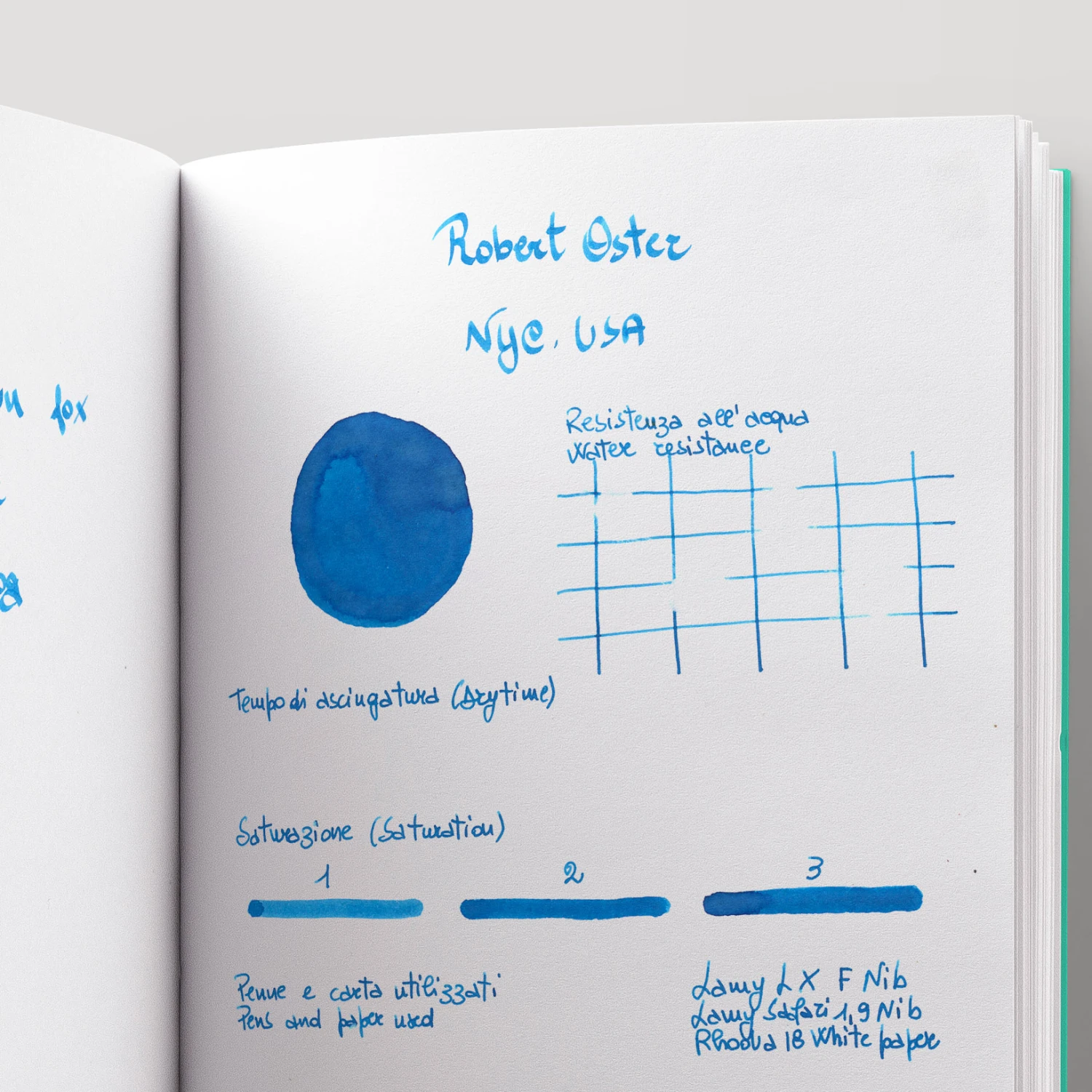 Robert Oster NYC.USA Inchiostro 50 Ml 4 Robert Oster NYC.USA Inchiostro 50 Ml - immagine 4