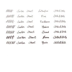 Sailor 1911 Profit Casual Penna Stilografica Nera & Rodio -Stilo Stile Negozio sailor 1911 profit casual penna stilografica nera rodio 5