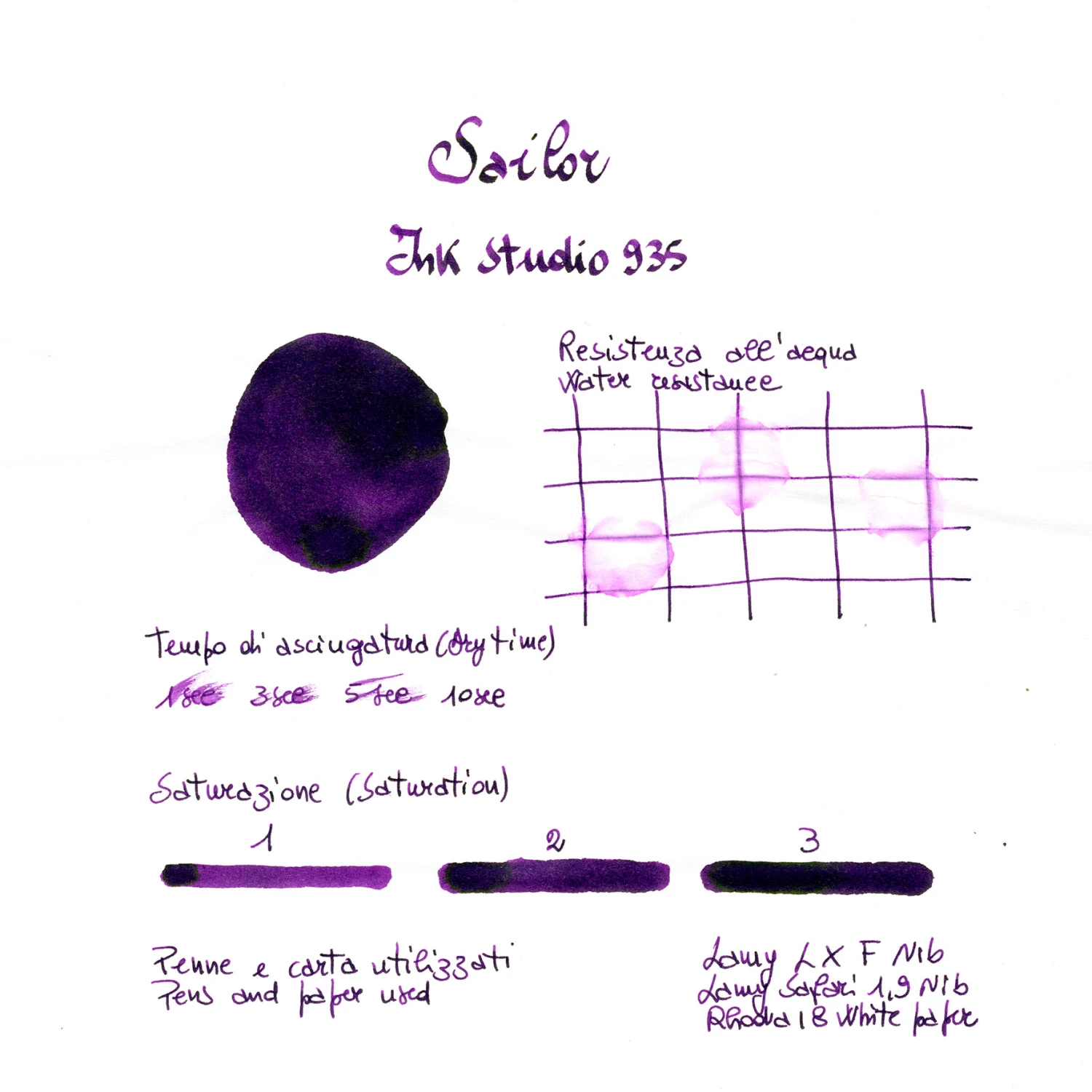 Sailor Ink Studio 935 Inchiostro 20 Ml 7 Sailor Ink Studio 935 Inchiostro 20 Ml - immagine 7