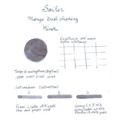 Sailor Manyo Dual Shading Hinoki Inchiostro 50 Ml -Stilo Stile Negozio sailor manyo dual shading hinoki inchiostro 50 ml 6