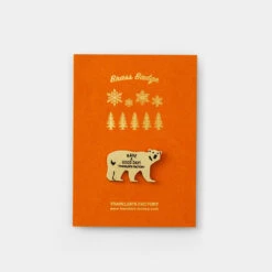 Traveler's Factory Brass Badge Bear Edizione Limitata