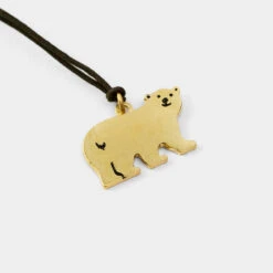Traveler's Factory Brass Charm Little Bear Edizione Limitata -Stilo Stile Negozio traveler s factory brass charm little bear edizione limitata 4