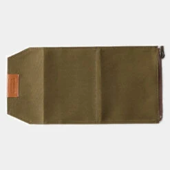 Traveler's Factory Cotton Zipper Case Passport Size Olive -Stilo Stile Negozio traveler s factory cotton zipper case passport size olive 2