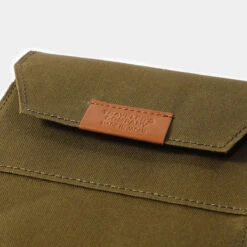Traveler's Factory Cotton Zipper Case Passport Size Olive -Stilo Stile Negozio traveler s factory cotton zipper case passport size olive 5