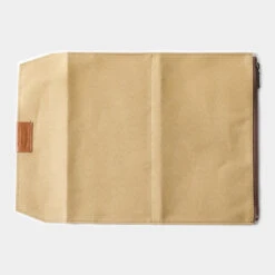 Traveler's Factory Cotton Zipper Case Regular Size Beige -Stilo Stile Negozio traveler s factory cotton zipper case regular size beige 2