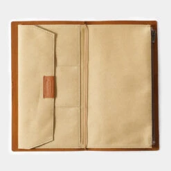 Traveler's Factory Cotton Zipper Case Regular Size Beige -Stilo Stile Negozio traveler s factory cotton zipper case regular size beige 3