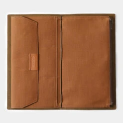 Traveler's Factory Cotton Zipper Case Regular Size Marrone -Stilo Stile Negozio traveler s factory cotton zipper case regular size marrone 3