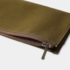 Traveler's Factory Cotton Zipper Case Regular Size Olive -Stilo Stile Negozio traveler s factory cotton zipper case regular size olive 6