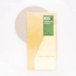 Traveler's Notebook Refill 006 Regular Size Tasca Adesiva Grande