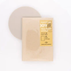 Traveler's Notebook Refill 009 Passport Size Quaderno Con Carta Kraft