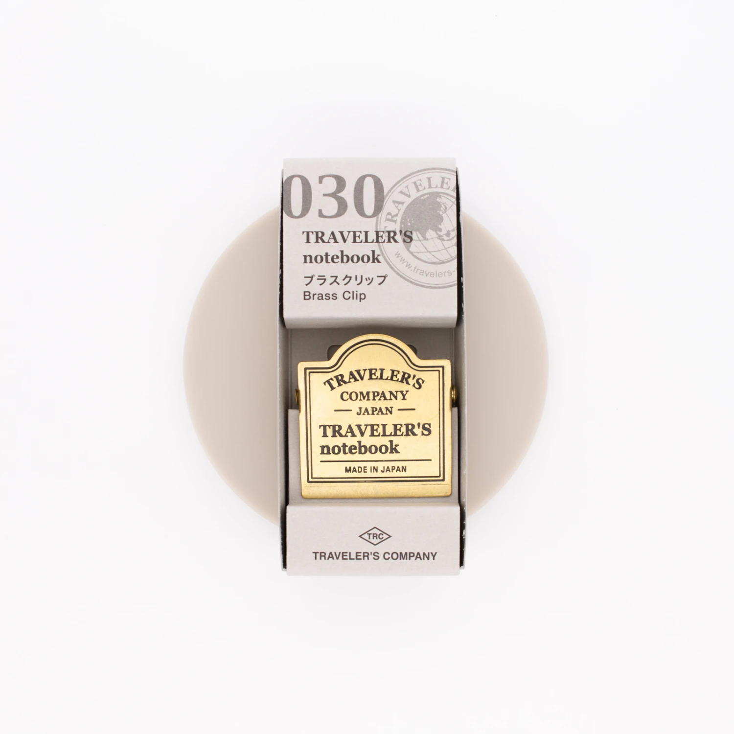 Traveler's Notebook Refill 030 Clip In Ottone TRC Logo 1 Traveler's Notebook Refill 030 Clip In Ottone TRC Logo