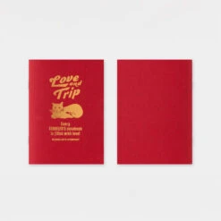 Traveler's Notebook Refill Passport Size Love And Trip Edizione Limitata