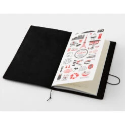 Traveler's Notebook Regular Size Tokyo Black Edizione Limitata -Stilo Stile Negozio traveler s notebook regular size tokyo black edizione limitata 3