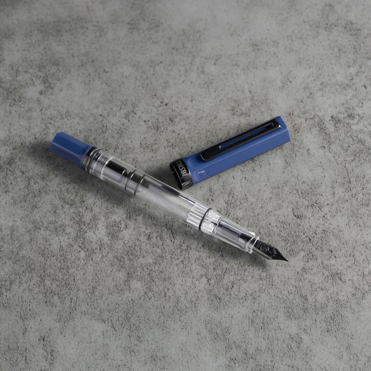 Twsbi Eco Penna Stilografica Slate Blue & Onyx 3 Twsbi Eco Penna Stilografica Slate Blue & Onyx - immagine 3