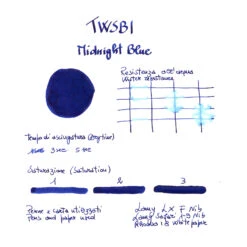 Twsbi Midnight Blue Inchiostro 70 Ml -Stilo Stile Negozio twsbi midnight blue inchiostro 70 ml 7