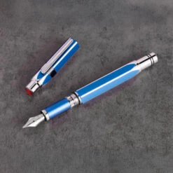 Twsbi Precision Penna Stilografica Gemini Blue -Stilo Stile Negozio twsbi precision penna stilografica gemini blue 3