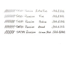 Twsbi Precision Penna Stilografica Gun Metal -Stilo Stile Negozio twsbi precision penna stilografica gun metal 4