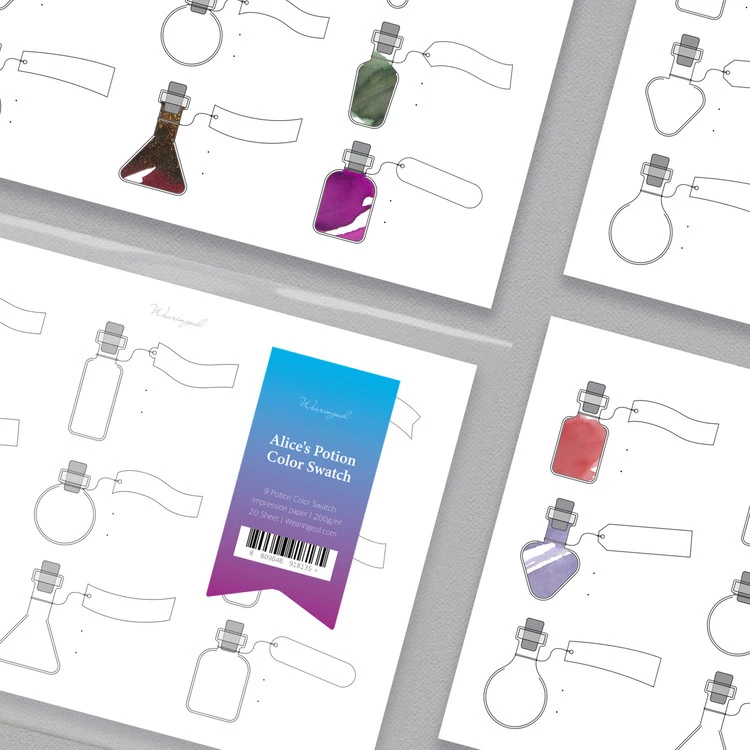 Wearingeul Carta Per Prove Di Inchiostro Alice's Potion 3 Wearingeul Carta Per Prove Di Inchiostro Alice's Potion - immagine 3