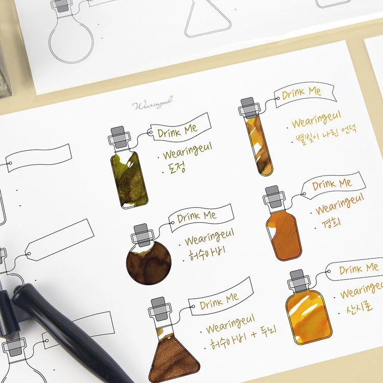 Wearingeul Carta Per Prove Di Inchiostro Alice's Potion 7 Wearingeul Carta Per Prove Di Inchiostro Alice's Potion - immagine 7